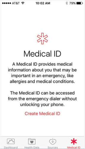 Medical ID Health App