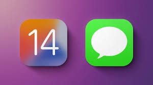 iOS14 messaging icon