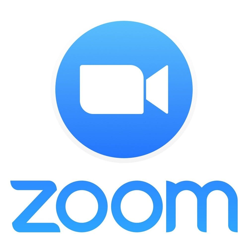 Zoom logo with camera icon