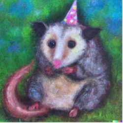 Meet Impressionist Birthday Possum