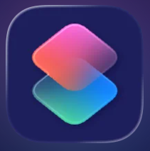Shortcuts app logo.