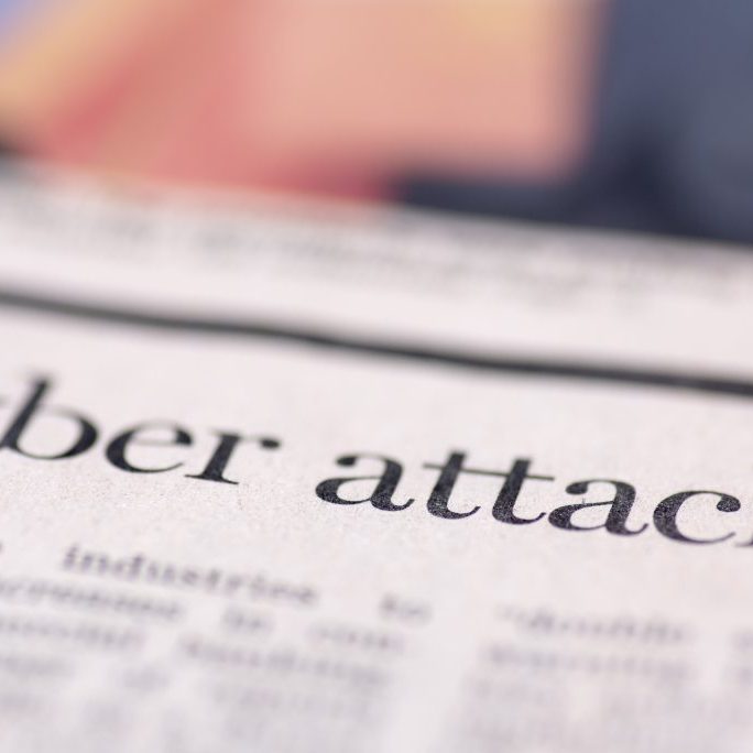 Cyber attack written newspaper