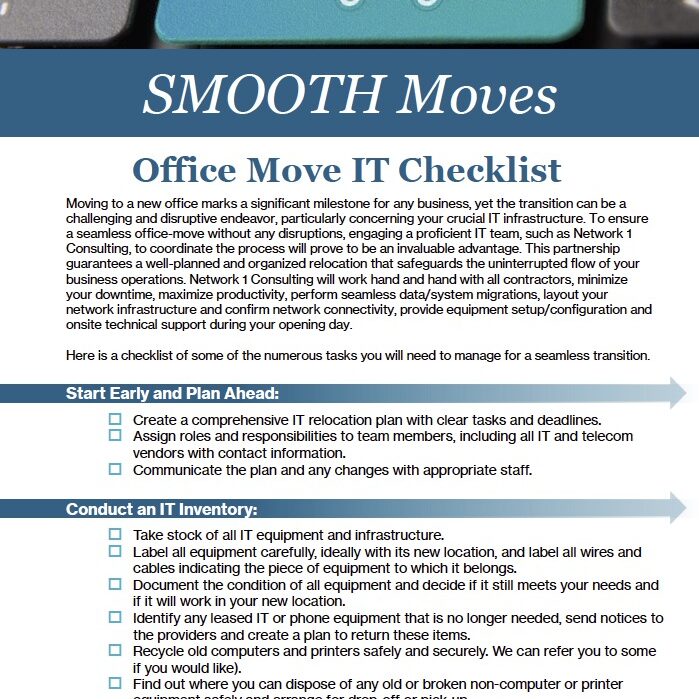 Office Move Checklist Image