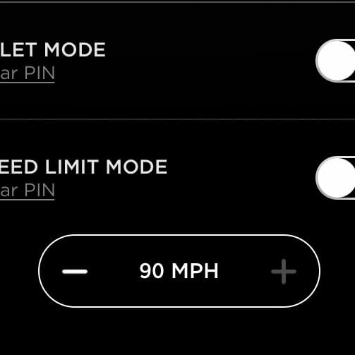 Stela - Speed Limit Mode